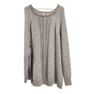 CJ Banks Multicolor Speckled Sweater - Women's Plus Size 2X